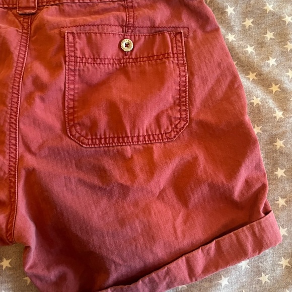 Levi’s salmon/pink 100% cotton shorts - size 10 - Picture 6 of 7